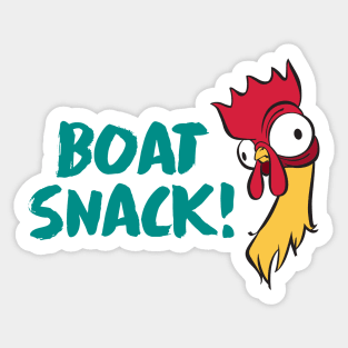 Boat Snack! Sticker